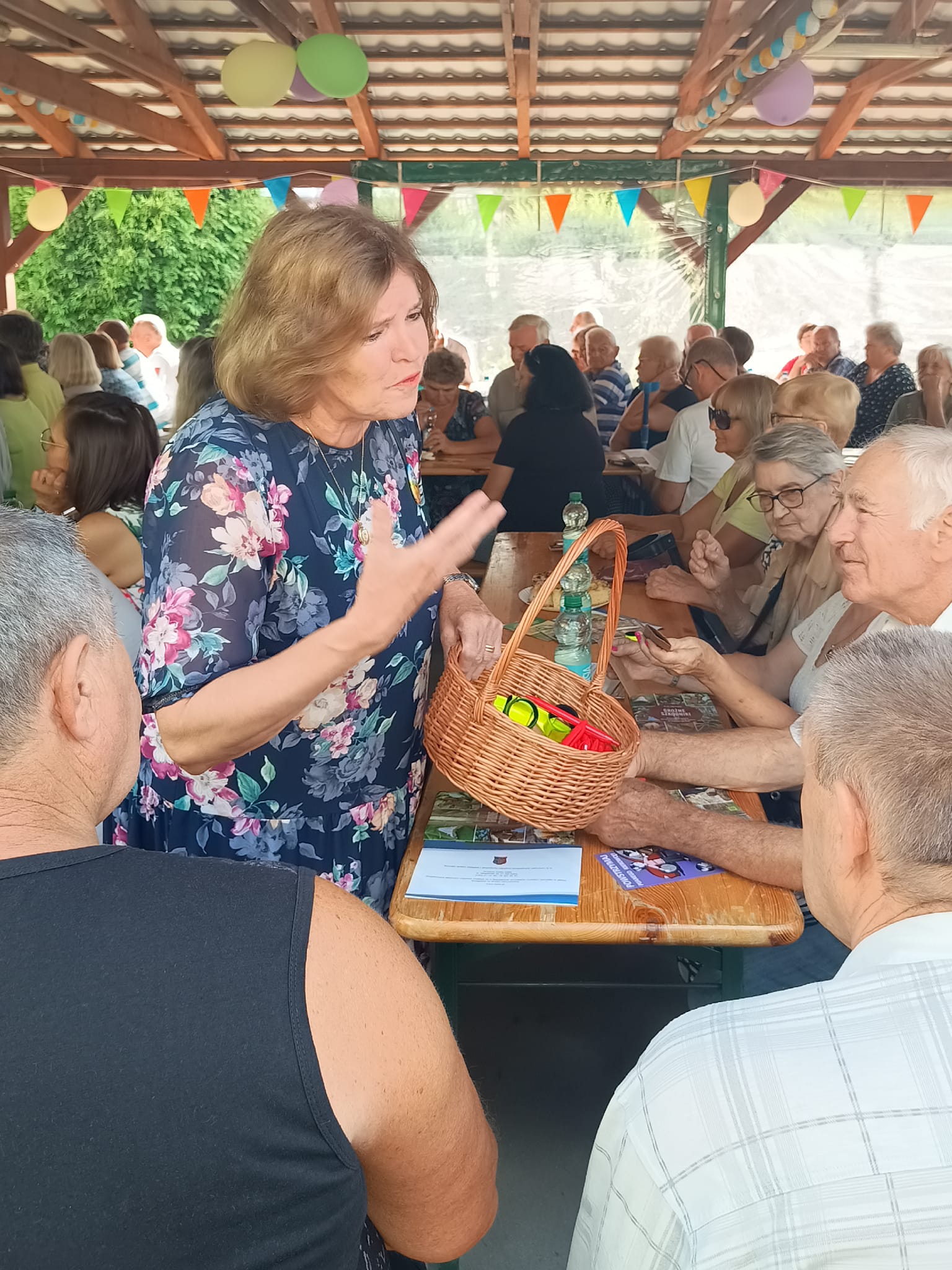 Spotkanie z okazji rocznicy 40-lat istnienia Rodzinnego Ogrodu Działkowego „Przylesie” w Kulowie.