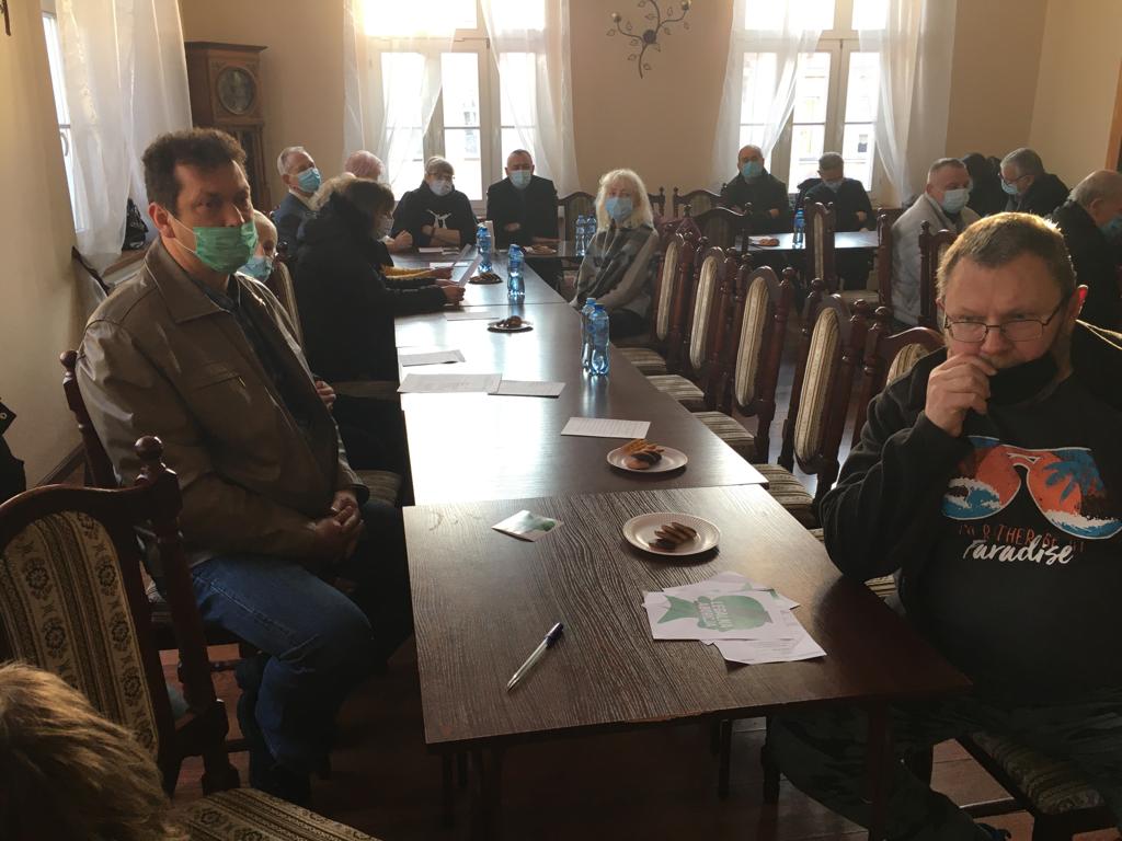 Zebranie członków organizacji powiatowej Nowej Lewicy w Bolesławcu